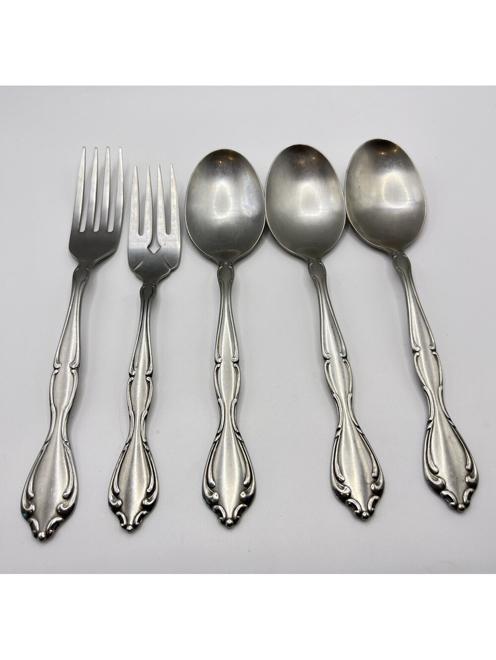 Onedia Cantata Vintage Stainless bundle Spoons Forks 5 pcs 3134.1